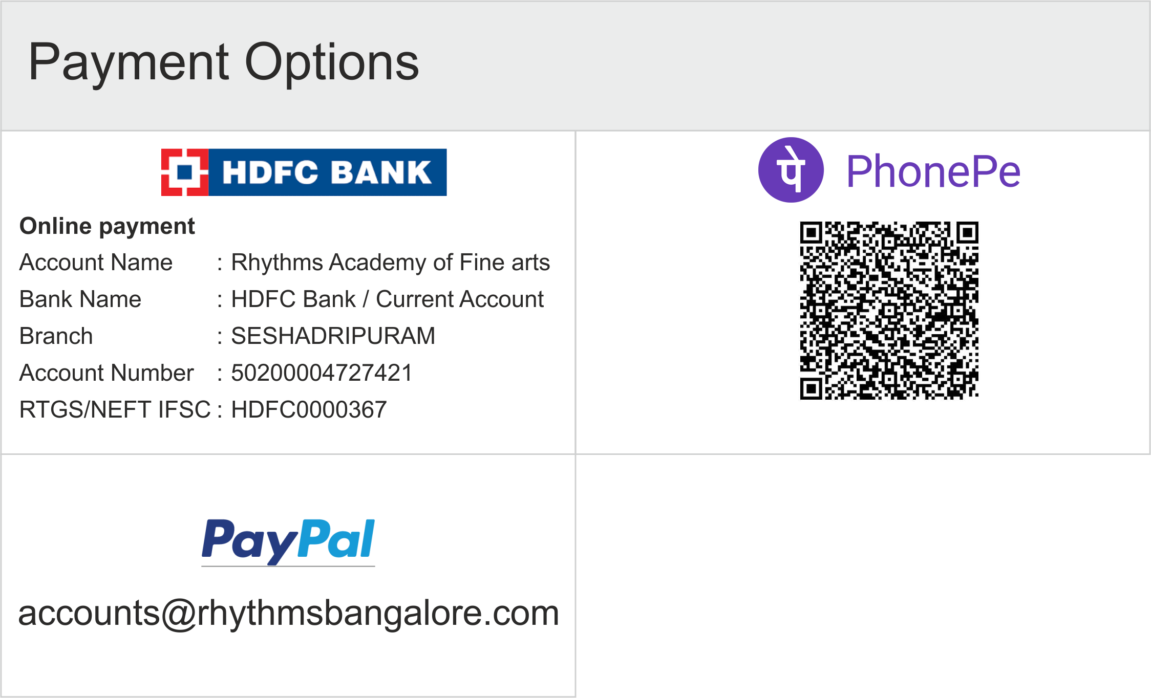 Payment